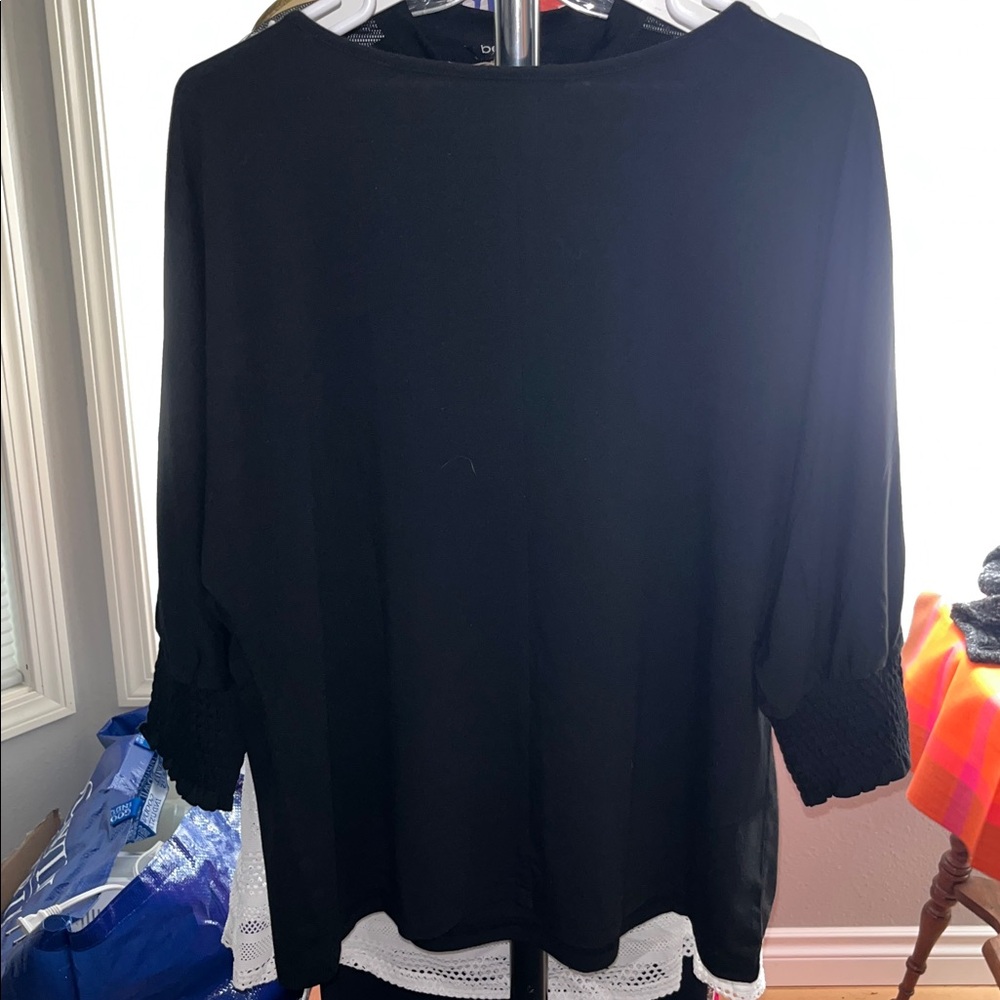 Dokotoo Black Women's Top, Size Large - Picture 4 of 4